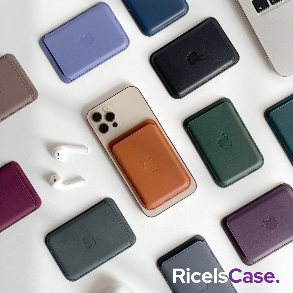 MagSafe Magnetic Card Holder Leather Wallet for iPhone | Magsafe iPhone Magnetic Card Wallet