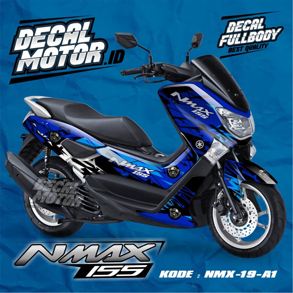 NMAX 150 155 สติ๊กเกอร์ตัวเต็ม - NMAX FULL BLOCK DECAL - NMX