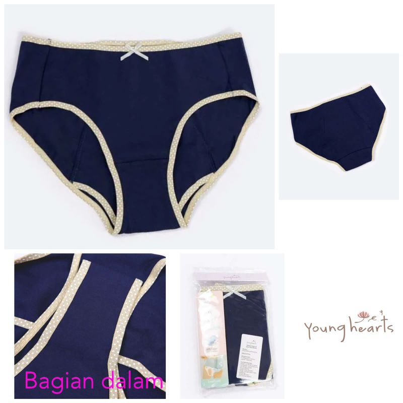 CODE PYH673 DBL กางเกงประจําเดือน Young Hearts