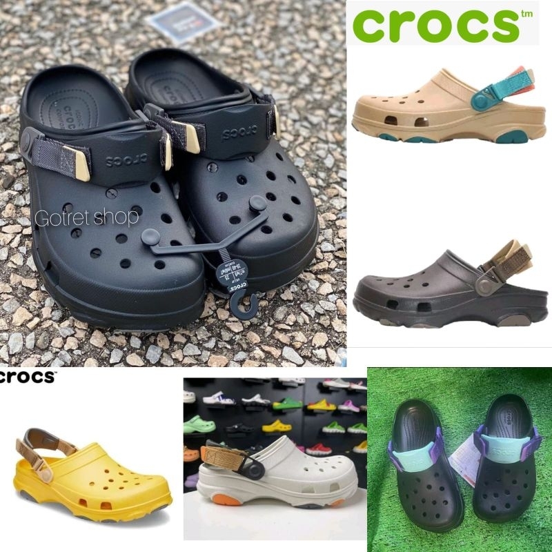 Crocs Classic All terrain รองเท้าแตะผู้ชาย / รองเท้าแตะผู้ชาย / Crocs Mens Crocs All ภูมิประเทศ
