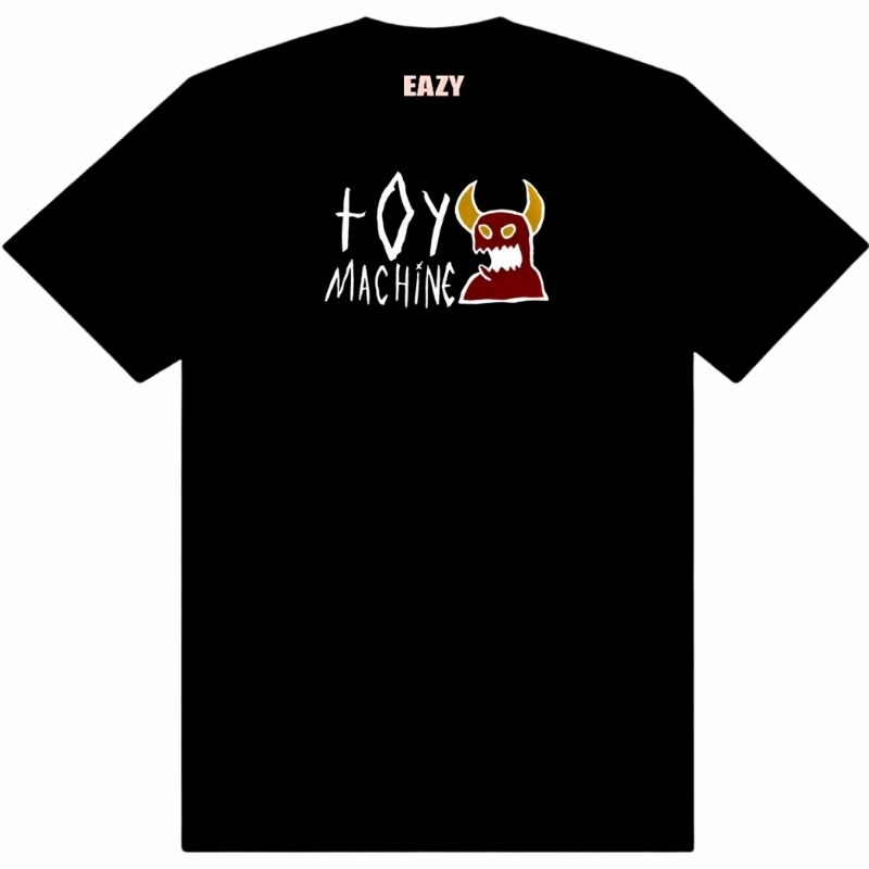 Toy MACHINE เสื้อยืด MERCHANDISE APPAREL SKATEBOARDING COTTON COMBED - EAZY