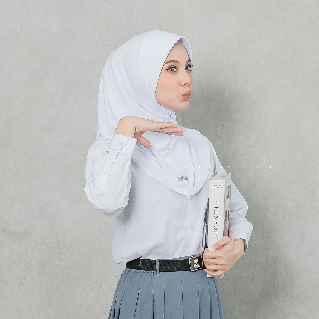Kalishaofficial - Haura Instant Bergo Jersey Pad หนา Size M
