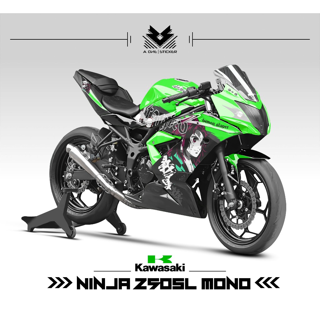 Striping NINJA 250SL MONO MOTIF 15 / สติ๊กเกอร์ / NINJA250RR MONO / 250 / RR MONO / 250RR MONO / DEC