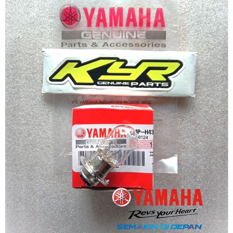 หลอดไฟหน้า Yamaha Jupiter Z MX Vega R ZR Mio Sporty Smile Soul Fino Xeon Mio J M3 Soul GT 12V 25/25W