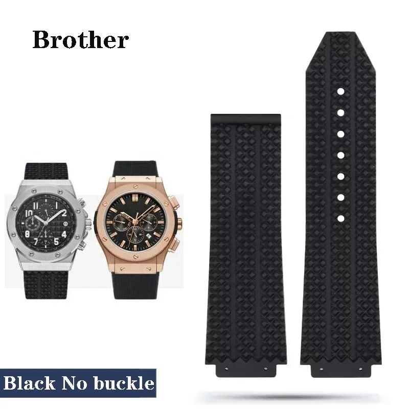 สายนาฬิกา Hublot ยาง 22mm Rabber Hublot 22mm สีดํา