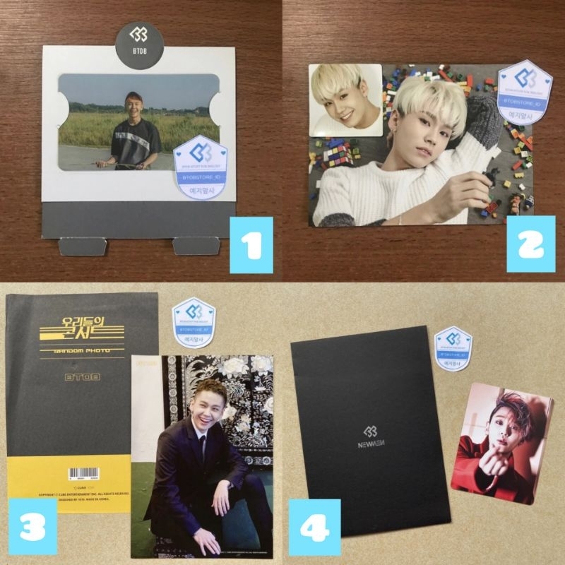 {BTOB ILHOON} ALBUM PHOTCARD POSRING TIU THIS IS US HOUR MOMENT NEW MEN BROTHER ACT OFFICIAL