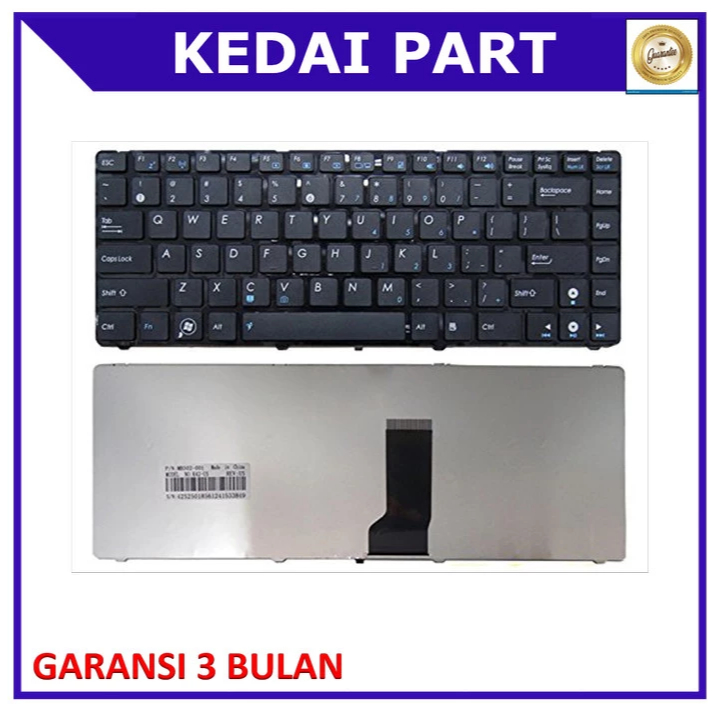 ASUS K42 K43 A42 K42J A42J K42F UL30 UL30A UL30VT X44H FRAME แป้นพิมพ์แล็ปท็อป