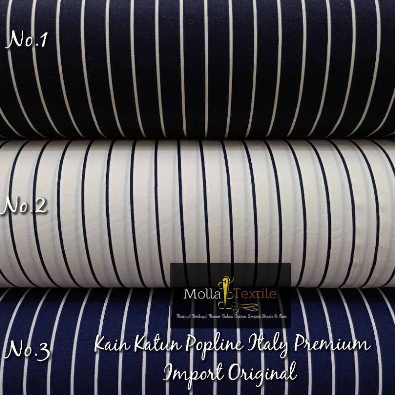 Katun ผ้าฝ้ายป๊อปไลน์อิตาลีพรีเมี่ยมนําเข้าใหม่