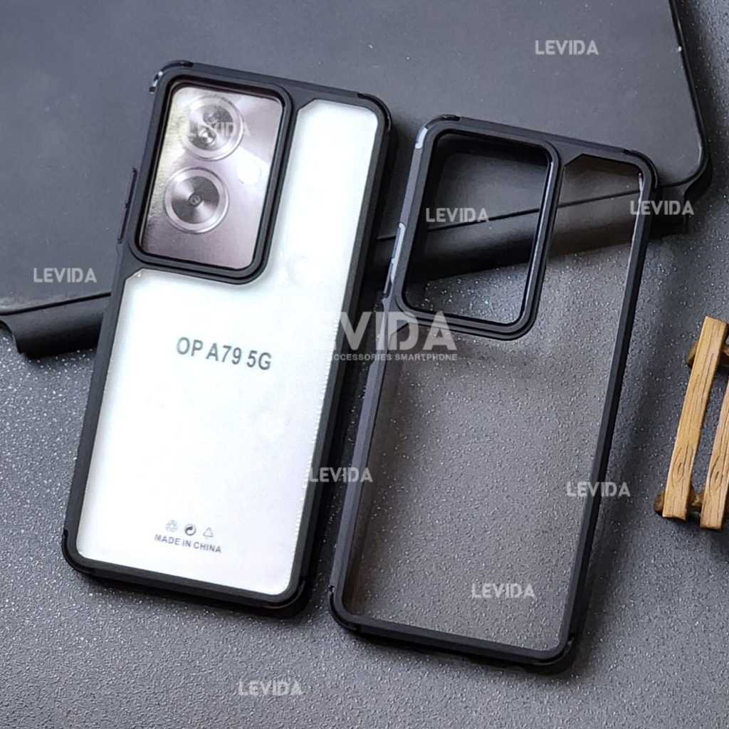 Oppo A79 5G Case Crystal Transparent / Case Hybrid กันกระแทก Clear Oppo A79 5G AF01