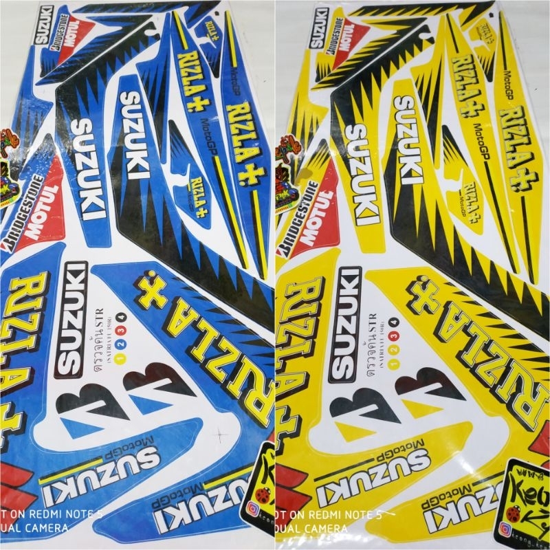 สติ๊กเกอร์แถบ LIS VARIATIONS สําหรับ SUZUKI SATRIA FU BARONG MOTORCYCLE MOTIF MOTOGP RIZLA MOTOGP ST