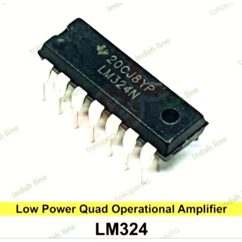 Lm 324 Lm324N LM324 Low Power Quad Operational Amplifier