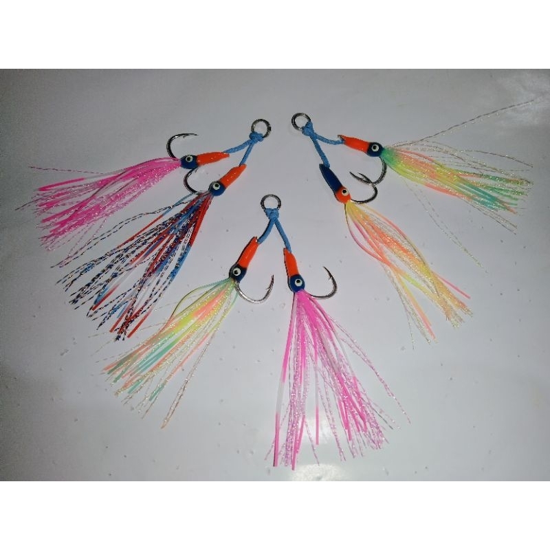 Assist Double Hook Iseama Micro Jig Rec 30-60Gr GID เต็มรูปแบบ