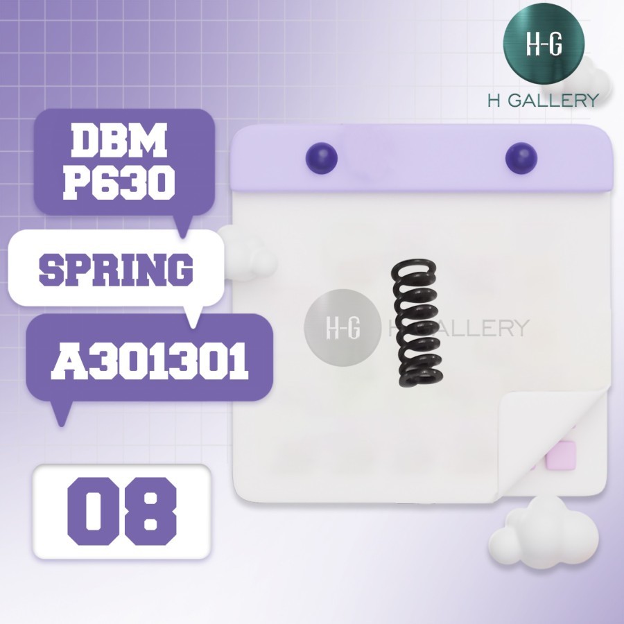 DBM - P 630 / SPARE PART DBM P630 [ SPRING ] *S