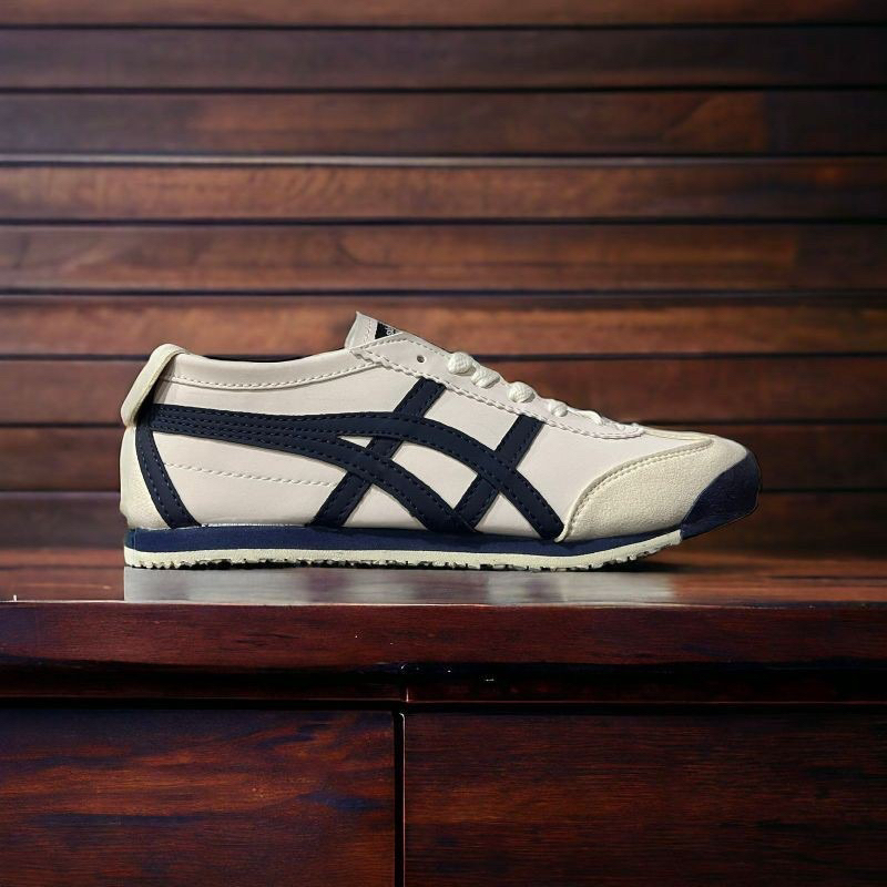 รองเท้า Onitsuka tiger japan.99 Cream navy Synthetic Leather