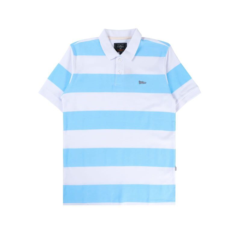 Mrf Fashion เสื้อยืดคอปกลายทาง Premium Men& 39;s ล่าสุด