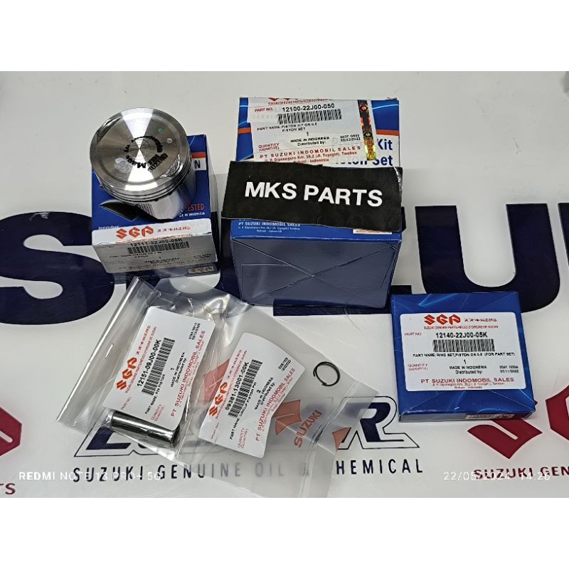 ชุดลูกสูบ Suzuki Shooter/Smash F1 Original SGP 12100-22J00-0F0/050