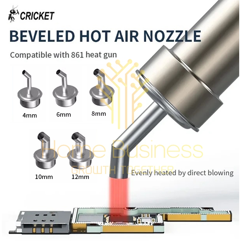Bent Blower หัวฉีด CRICKET QUICK SUGON 861DW 861 2020 8620 6MM 8MM 10MM 12MM