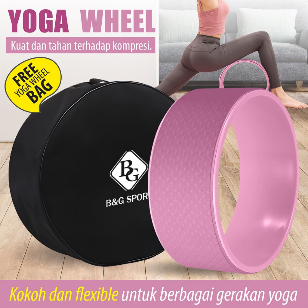 BG SPORT Yoga Wheel Bag แฟชั่นและพกพาสะดวก