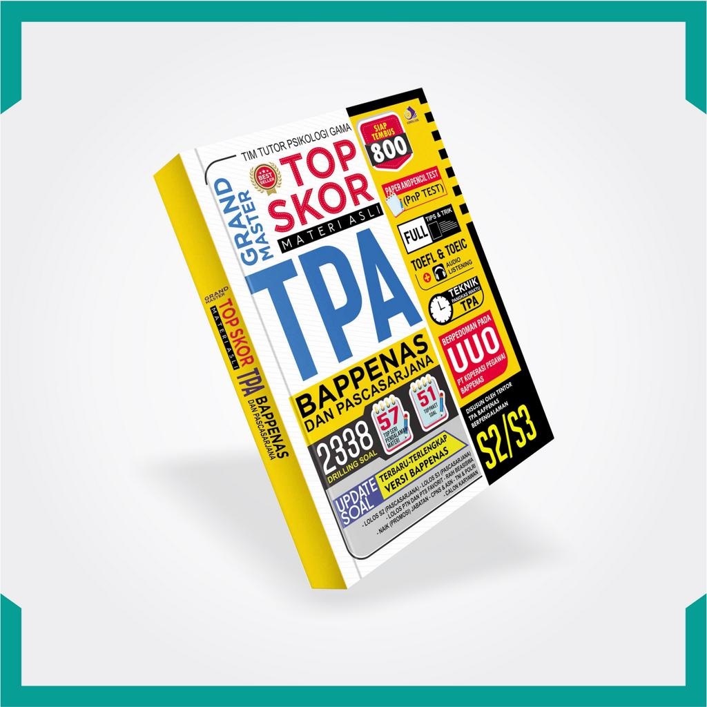 Edu Penguin Book Grand Master Top Score Tpa Bappenas and Posterly Ready S2, S3