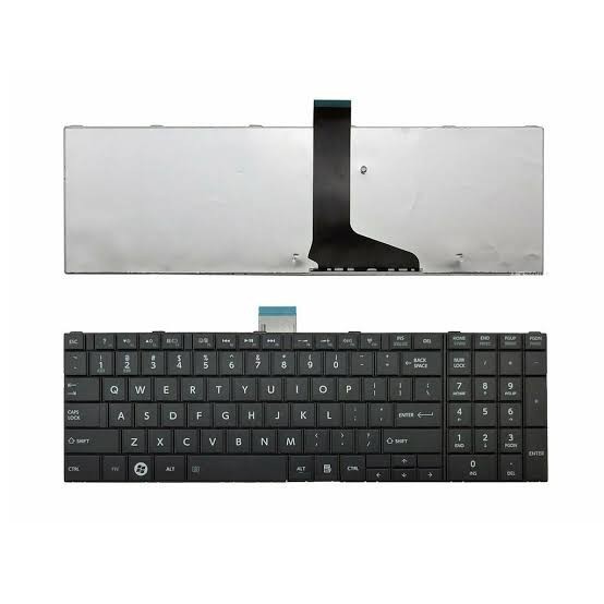 แป้นพิมพ์แล็ปท็อป Toshiba C850, C850D, C855, C870, L850, L870, L875 Series