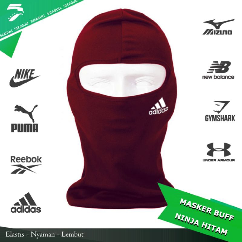 Ninja MAROON BUFF Mask/Face Shield BUFF Mask/Face Cover Mask/Mask/Mask/Mask/Mask