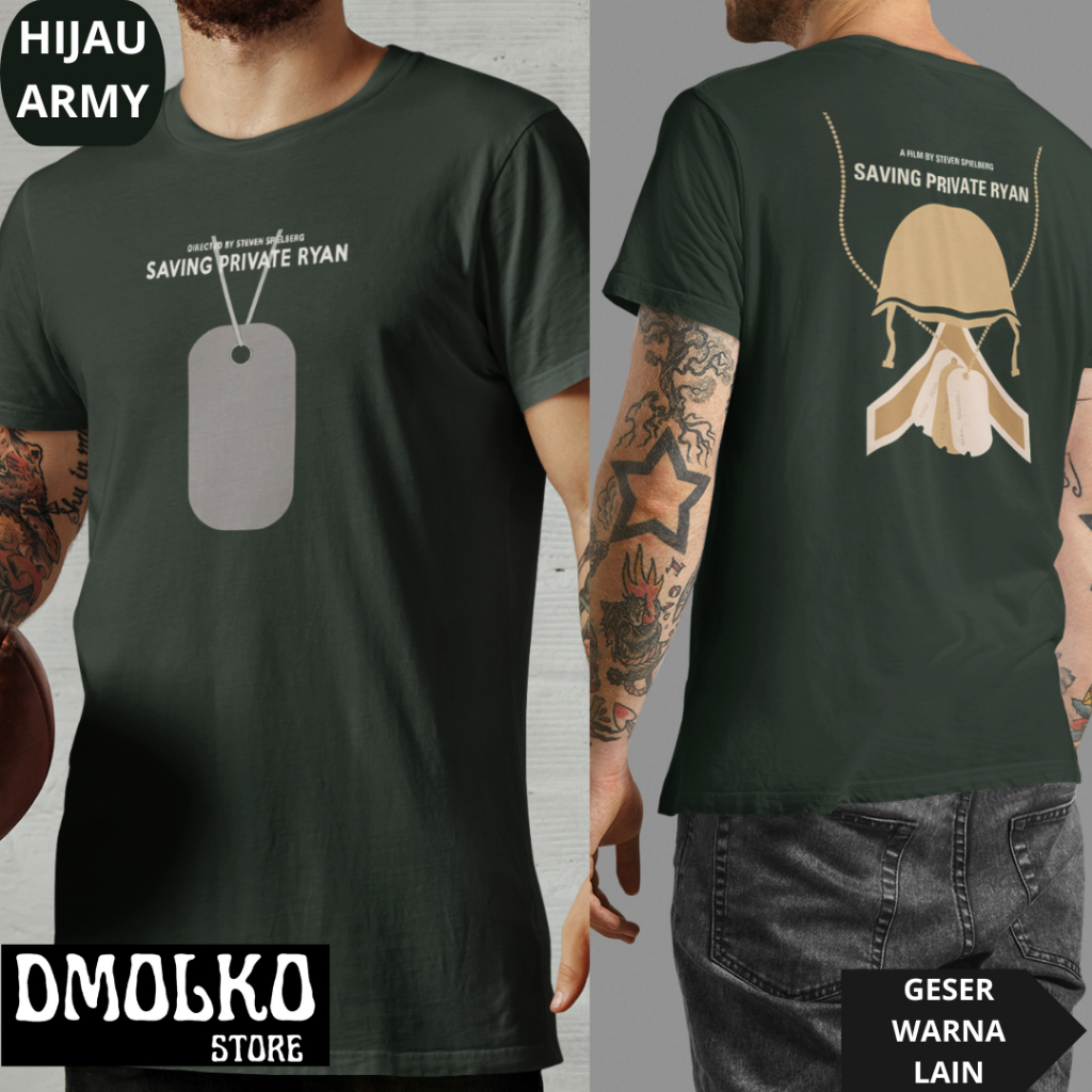 เสื้อยืด Ryan 1 Saving Private Movie | ไซส์ S - 7XL | เสื้อยืดผู้ใหญ่และเสื้อยืดเด็ก | เสื้อยืด Bigs