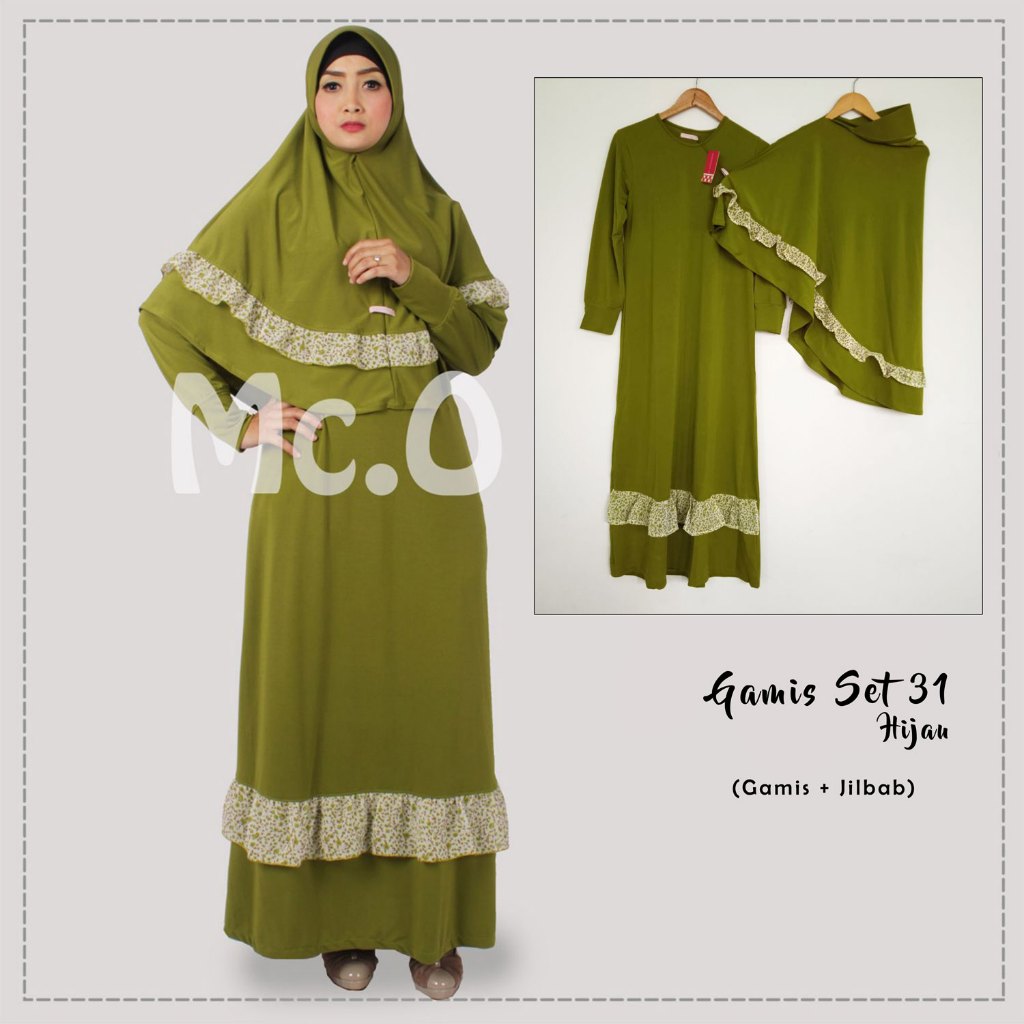 M-Covered Hijab Dress Set Siasri Hijab Dress Set