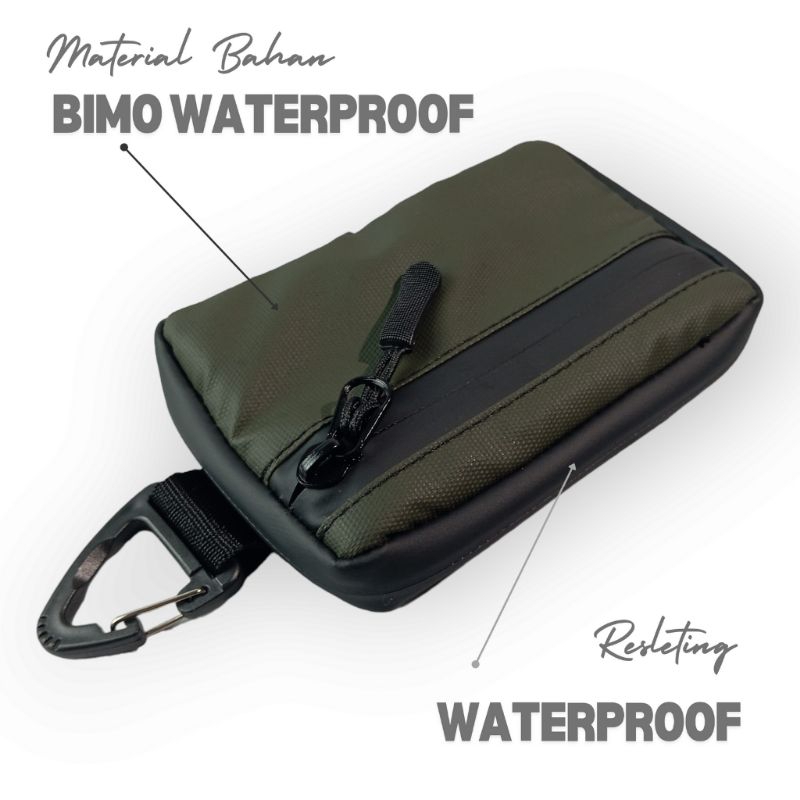 Sako Wallet Pouch Pocket Premium Waterproof Card Wallet for Men and Women Joya - รูปที่ 2