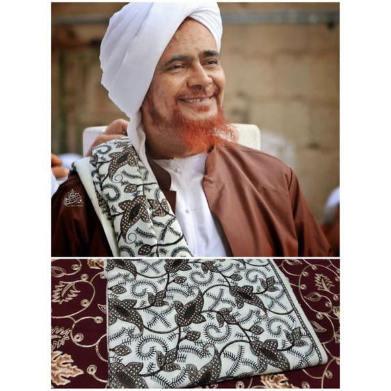 Putih KASHMIRI Turban Yemeni Turban ผ้าโพกหัวสีขาว HABIB UMAR KASHMIRI ผ้าโพกหัว MADE INDIA