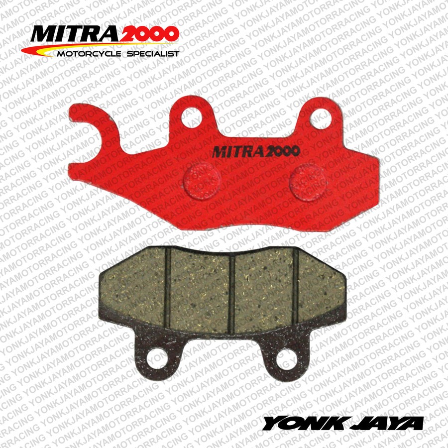 ผ้าเบรคหลังสําหรับ Mitra 2000 CRM F009 Supra X