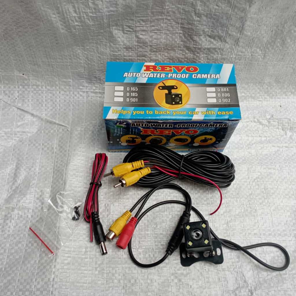 กล้องถอยหลังรถยนต์/กล่องกล้องจอดรถรถยนต์ 4 LED CCD รถย้อนกลับ REVO กล้อง Plot/กล่อง 4 LED