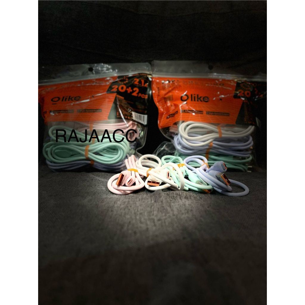 BEST Olike D306 Data Cable 1 PACK บรรจุ 22 ชิ้น Usb Micro D306M REFILL