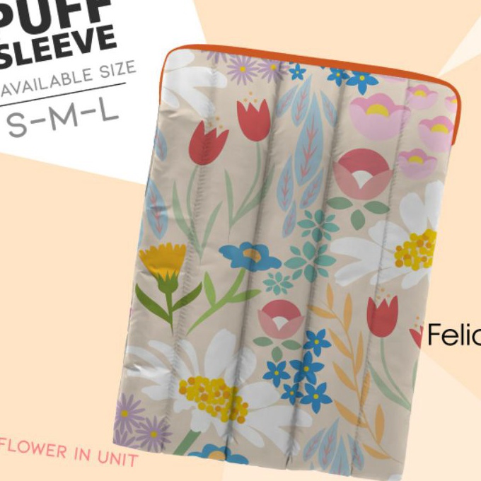 Save PuffY LAPTOP SLEEVE PUFFY LAPTOP PUFFY BAG POUCH LAPTOP