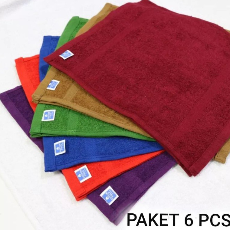 ถูกใจมากที่สุด COD12 PCS One โหล SLAMPE SMALL TOWELS RECTANGULAR HAND TOWELS SMALL MUTIA TOWELS