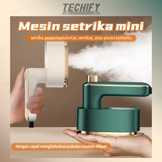 setrika uap portable sederhana 3in1, mudah dan simple/setrika mini portable Setrika Listrik Mini Portabel Setrika Uap 3-in-1 Genggam Serbaguna Setrika Pakaian Datar Gantung Setrika Pelipat Cepat Menghilangkan Kerutan untuk Rumah dan Asrama