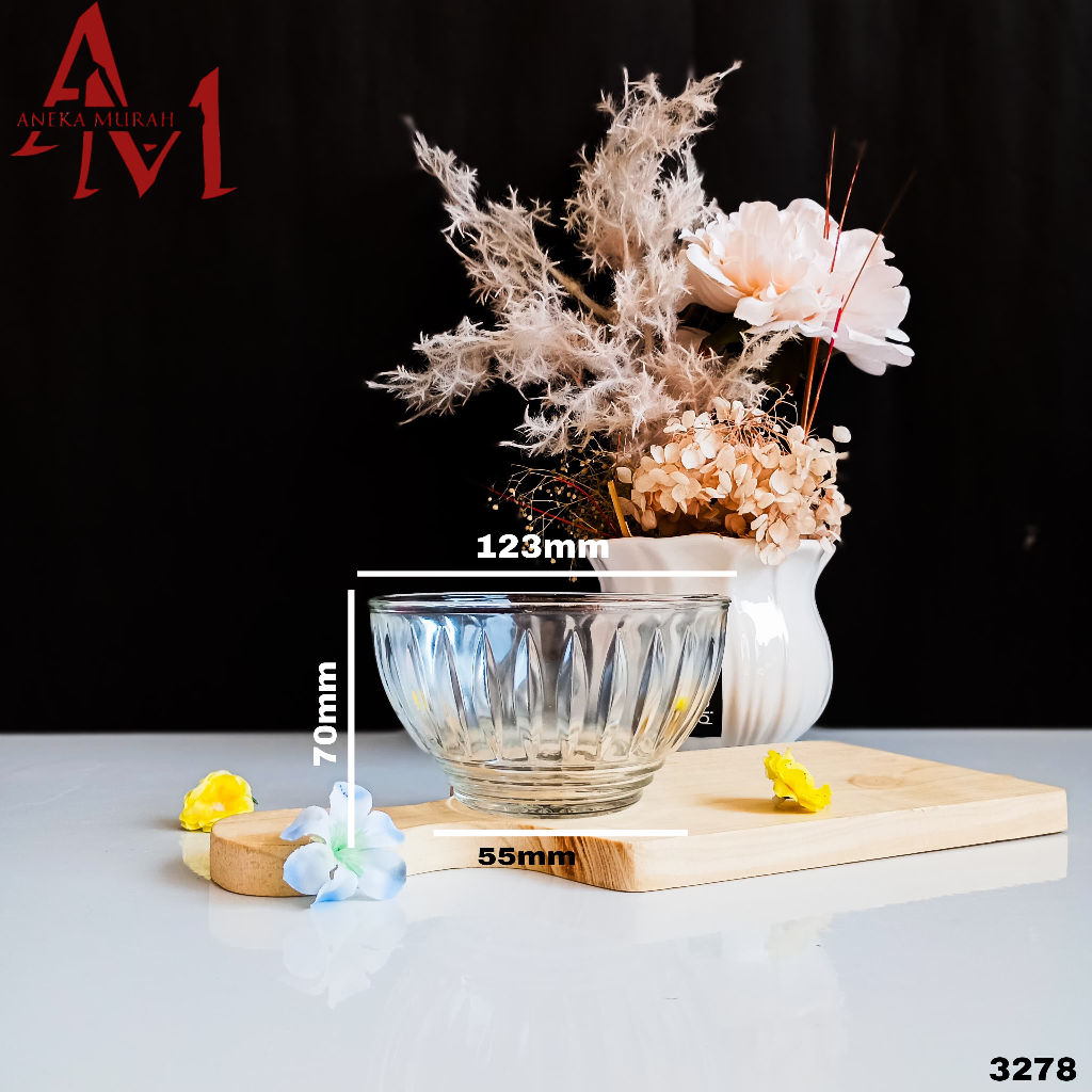 GLASS BOWL STF-5B 1 BB (3278) ONTENTS 6 + FREE BUBBLE WRAP