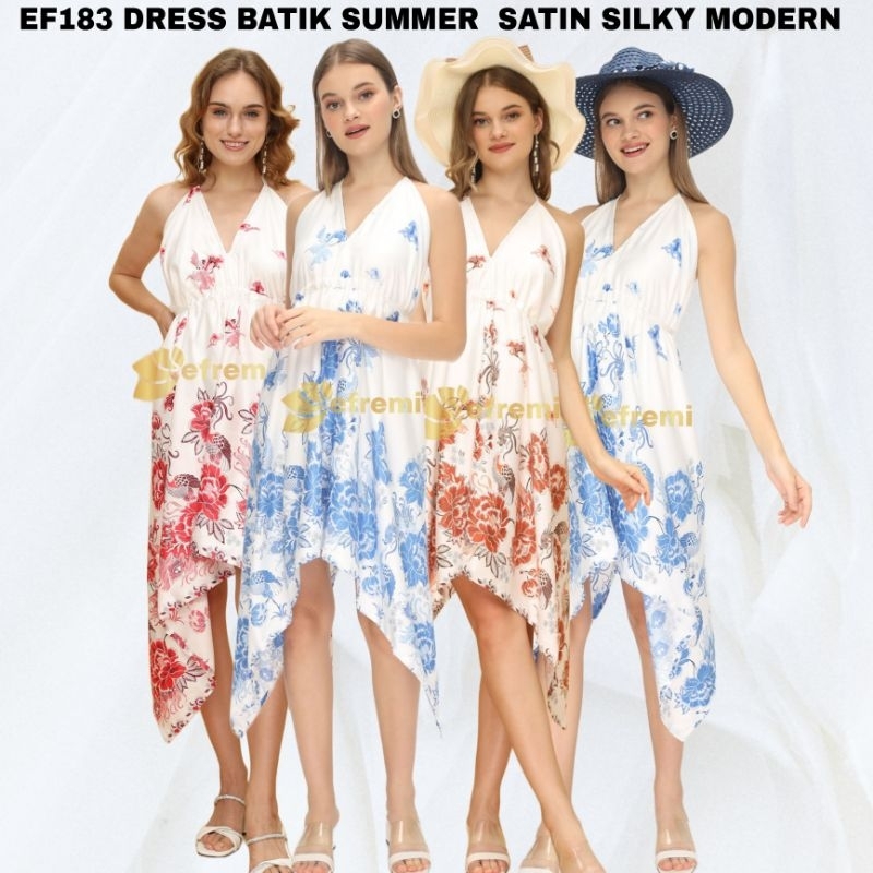 SEXI BEACH BATIK DRESS/BEACH PARTY DRESS/CASUAL DRESS EF183