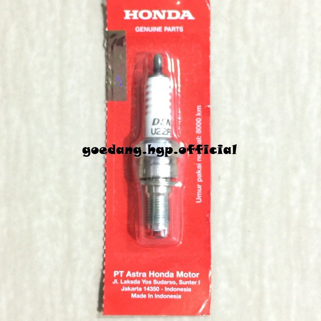 หัวเทียน U22FER9 (DENSO) หัวเทียน VARIO 110 คาร์บูเรเตอร์ ORIGINAL AM 9805957927