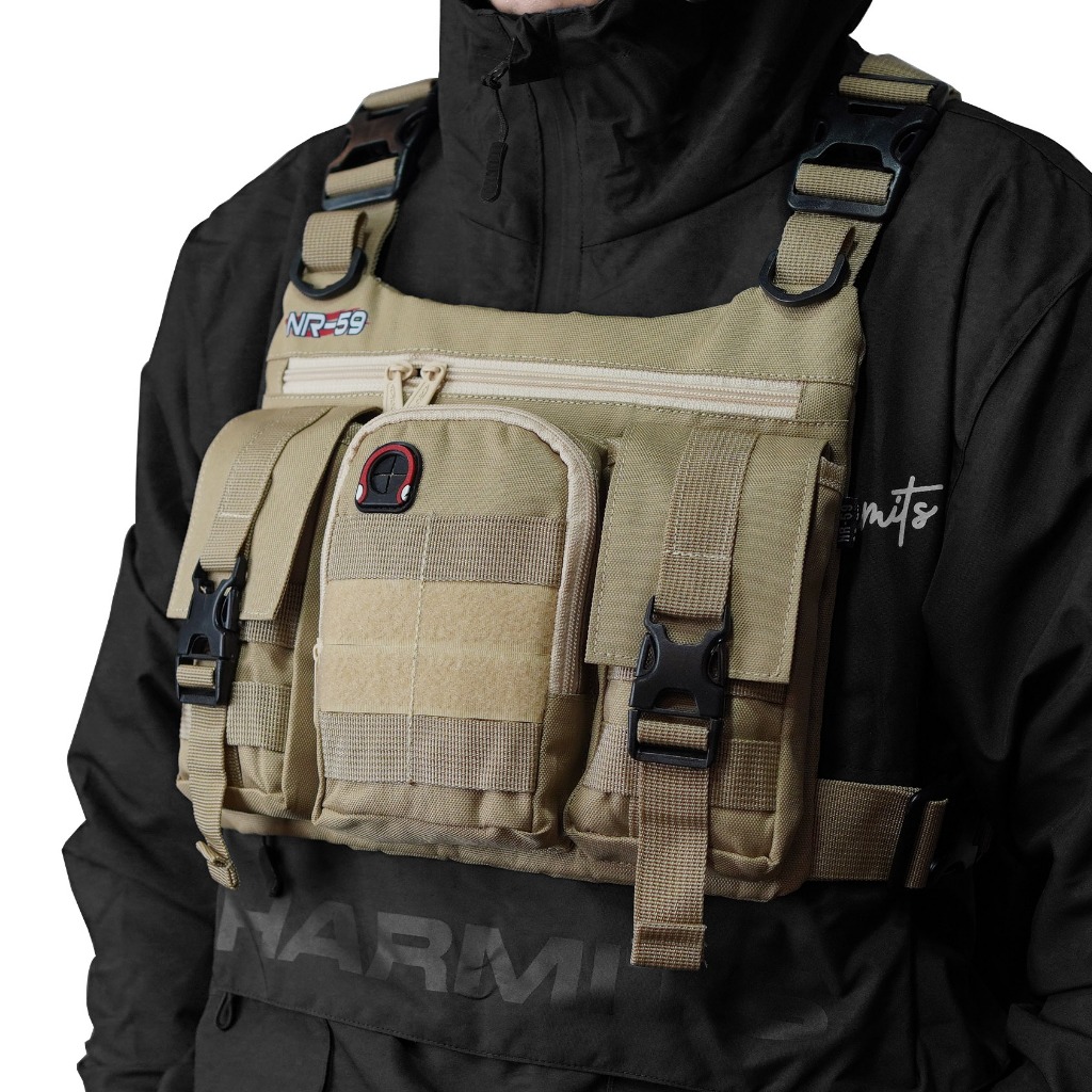 ยุทธวิธีผู้ชาย CHEST BAG/TACTICAL CHEST BAG/CHEST BAG/CHEST BAG/ARMY CHEST BAG/Mens CHEST BAG/ORIGINAL NR-59