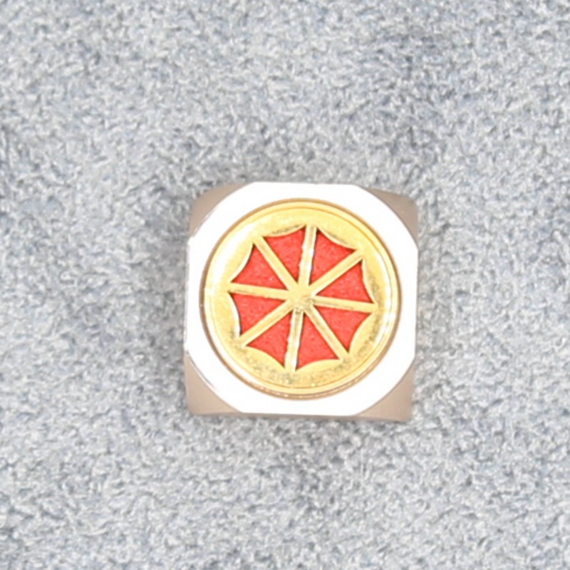 SPINNING KEYCAP | คีย์บอร์ดเครื่องกล | CART WHEEL (สีแดง)