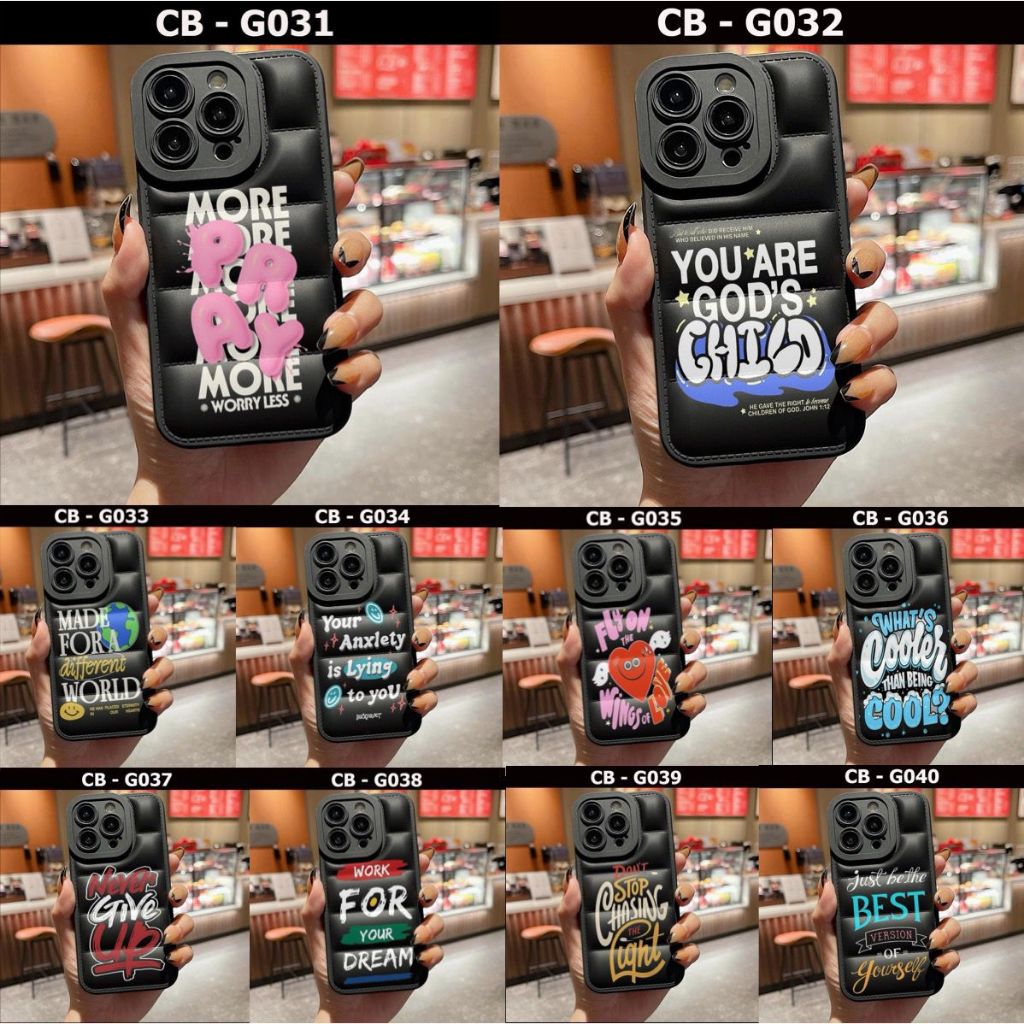 OPPO A11K/A1K/F11/F11 Pro/F9/F1S/Reno 4/Reno 4F/Reno 5/Reno 5F CASE PICTURE CB CODE G031-G040 ใหม่ล่