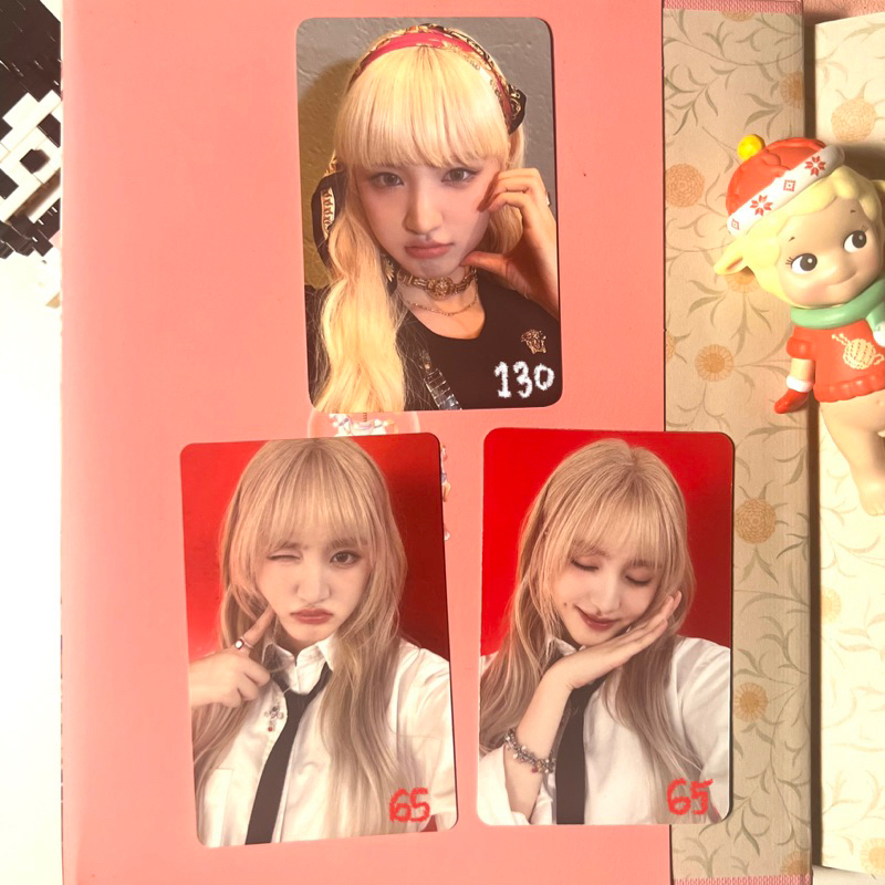 ต้องการขาย liz ive kim jiwon eleven kt town tie digipack tower แผ่นเสียง SSQ photocard