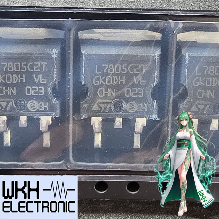 ต้นฉบับ L7805C2T 7805 TO-263 บวกแรงดันไฟฟ้า SMD 5V 1.5A L 7805 C2T L 7805C2T