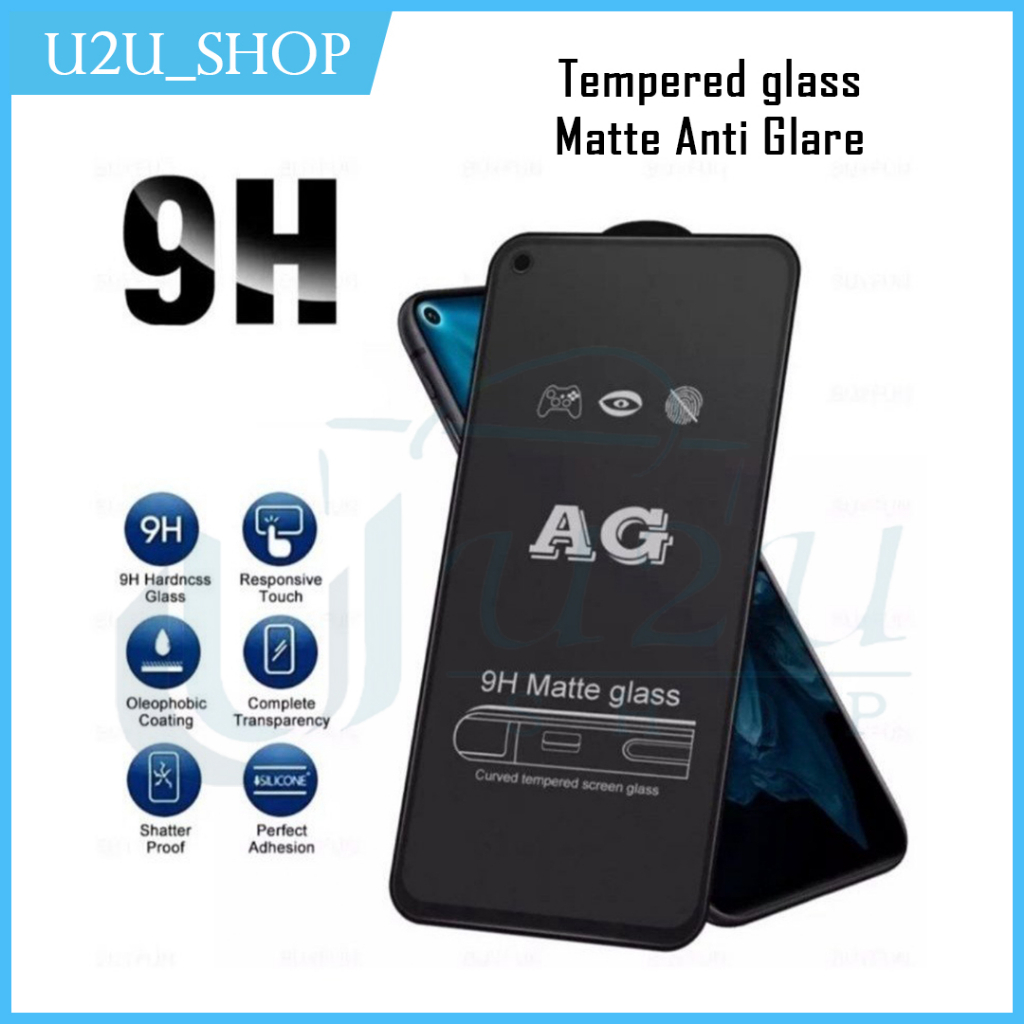 กระจกนิรภัย Matte Anti Glare Vivo Y05 Y19s V40 Lite Y18 IQOO Z9 5G IQ00 Z9X Y19S PRO