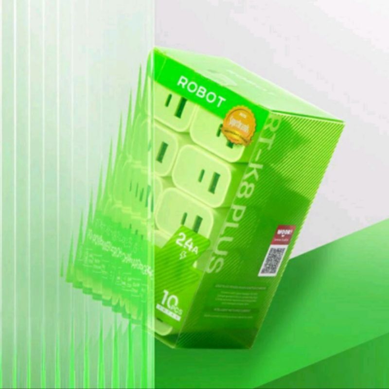 Batok Robot Adpter Robot RT-K8PLUS 1 กล่อง CONTAINS 10 ชิ้น