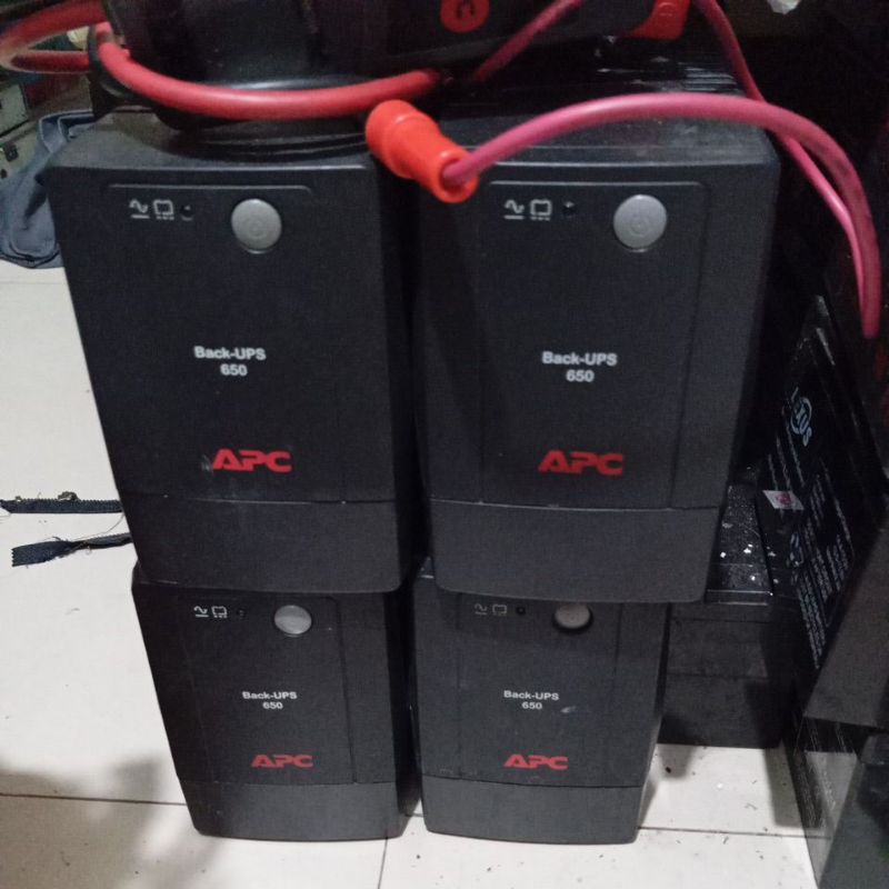 Ups APC BACK UPS 650VA EMPTY พร้อมแบตเตอรี่