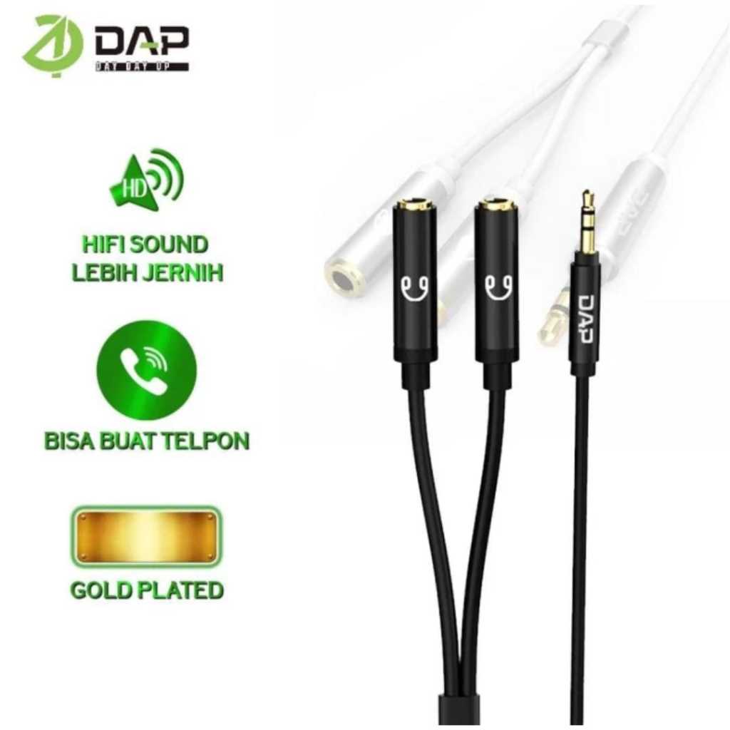 CABLE AUX AUDIO SPLITTER DAP (D-AU08) เสียง FAMOUS