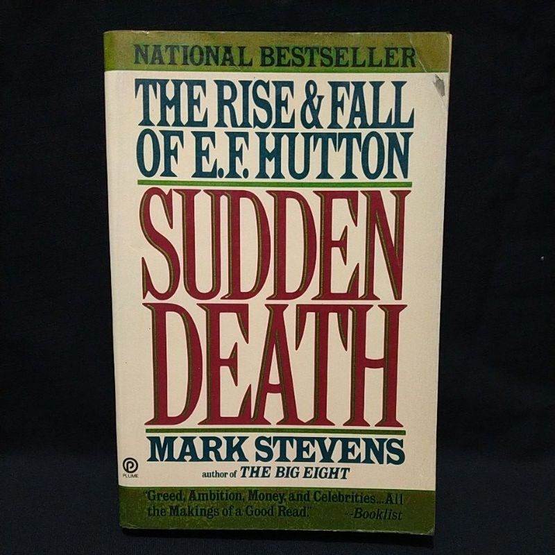 Sudden DEATH By Mark Stevens ORIGINAL