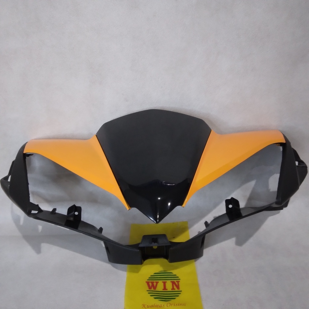 WIN- FRONT SHELL BLADE NEW 125 FI 2011-2015 K07 สีส้ม