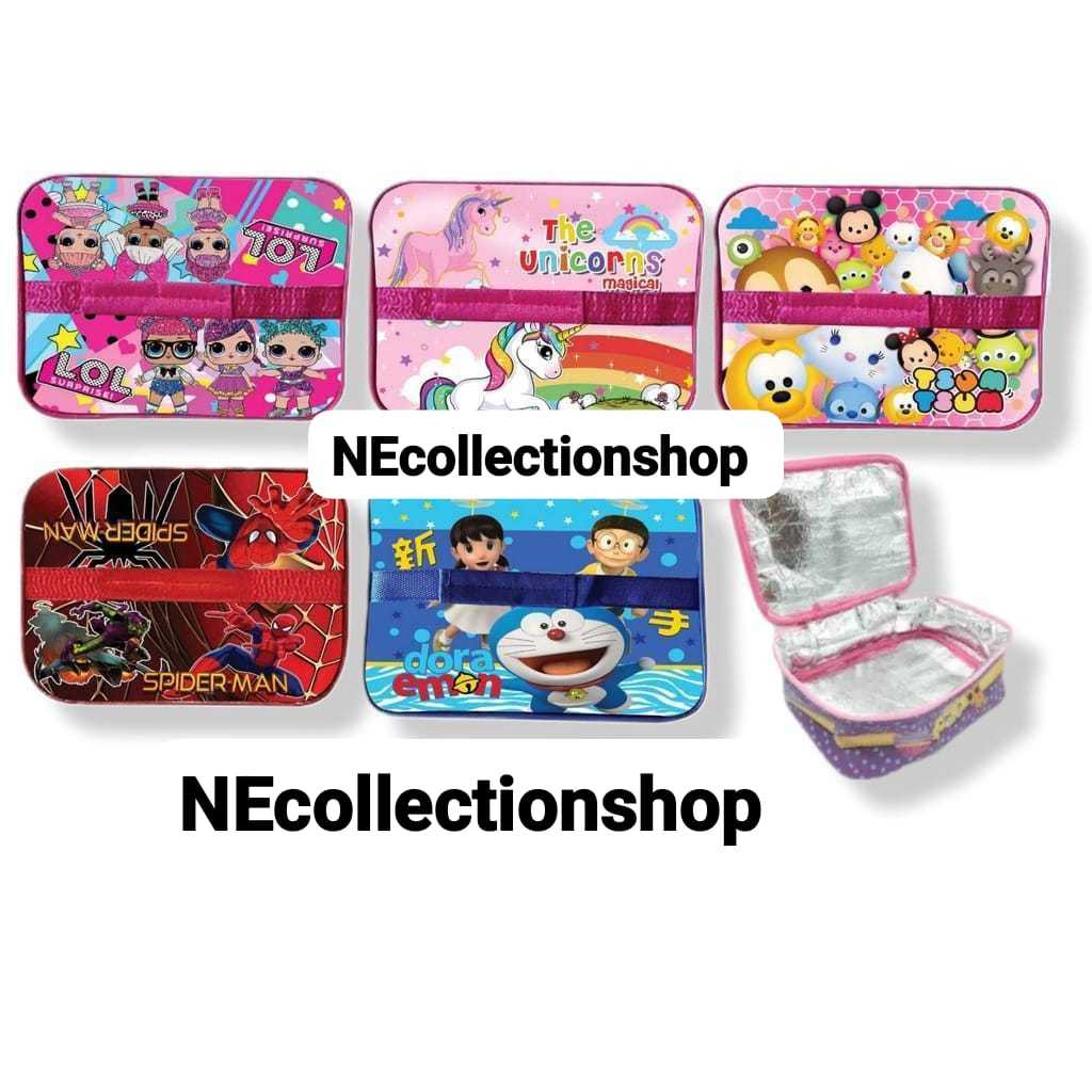 CHILDRENS LUNCH BAG / MULTIPURPOSE LUNCH BAG / LUNCH BAG MAINTAINS TEMPERATURE / กันน้ํา